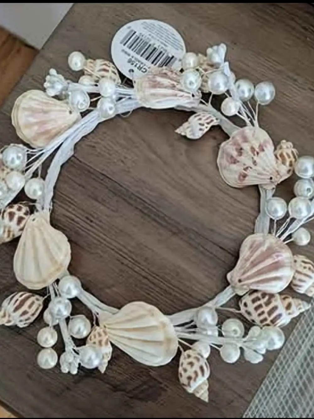 NWT Seashell Candle Ring